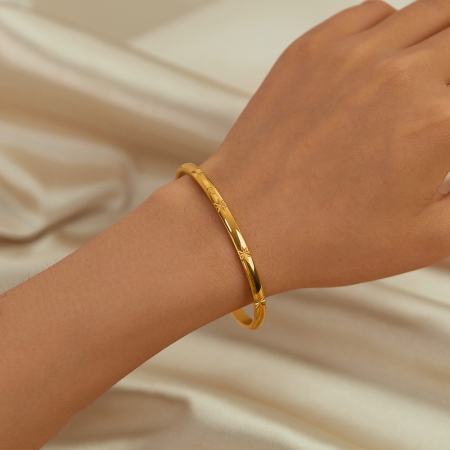 Bratara inox cu stelute incrustate [1]