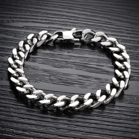 Bratara inox cubaneza 12 mm [1]