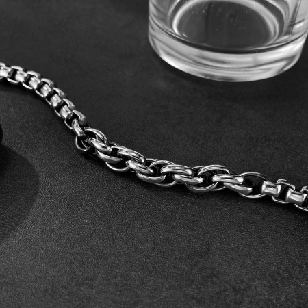 Bratara inox Duo – Echilibru intre Forta si Eleganta [2]