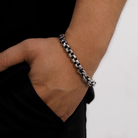 Bratara inox Duo – Echilibru intre Forta si Eleganta [11]