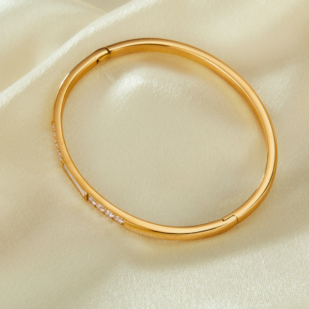 Bratara inox Elegance cu zirconii [2]