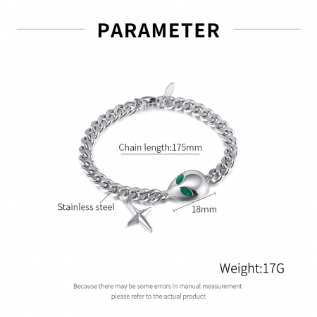 Bratara inox Extraterestru [9]