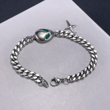Bratara inox Extraterestru [10]