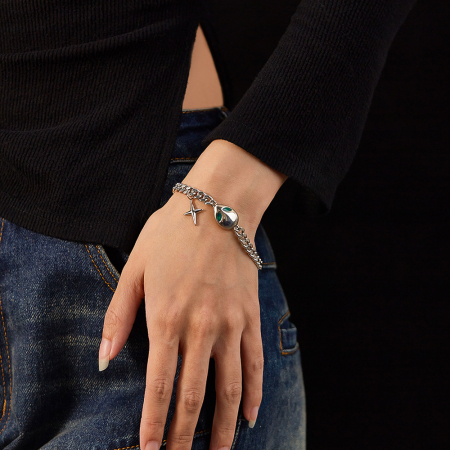 Bratara inox Extraterestru [2]