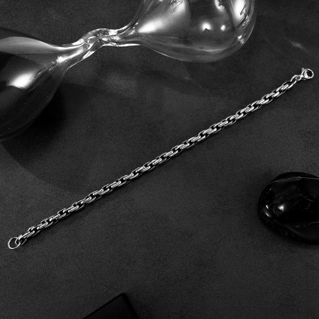 Bratara inox Lant Bizantin Slim – Stil Clasic si Versatil [11]