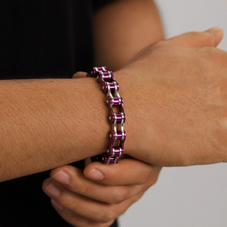 Bratara inox Lant Moto – Simbol al Fortei si Libertatii [1]