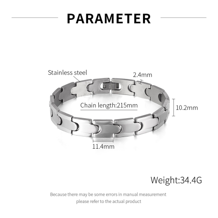 Bratara inox Minimal – Eleganta Simpla si Masculina [8]