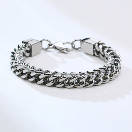 Bratara inox model sarpe 8 mm [3]