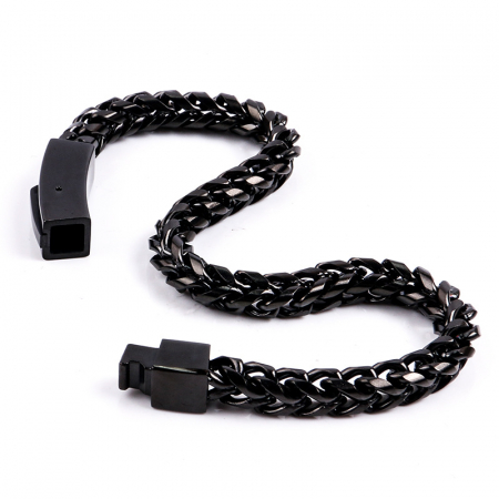 Bratara inox neagra [1]