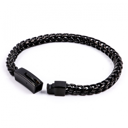 Bratara inox neagra [3]