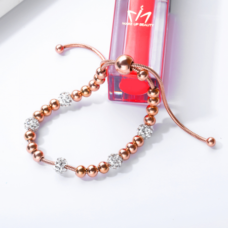 Bratara inox reglabila cu zirconii [4]