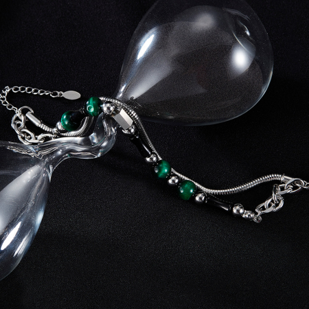 Bratara inox reglabila cu Ochi de Tigru [14]