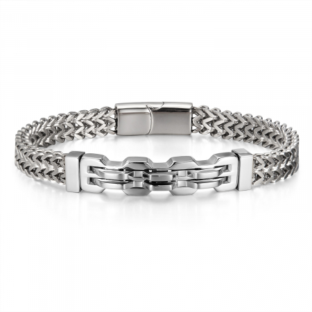 Bratara inox Strong Man