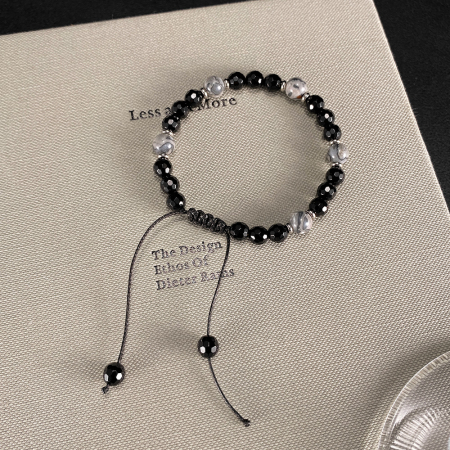 Bratara reglabila cu Onix si Howlit – Echilibru si Protectie Energetica [13]