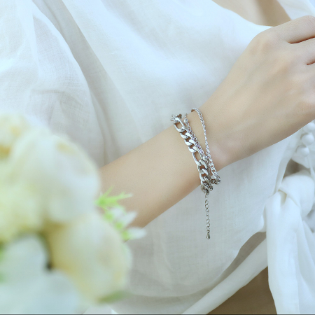 Bratara reglabila tripla din inox [8]