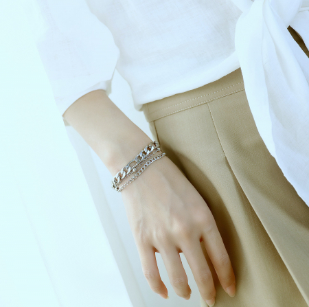 Bratara reglabila tripla din inox [5]