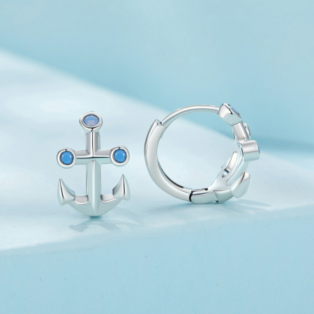 Cercei argint ancora [1]