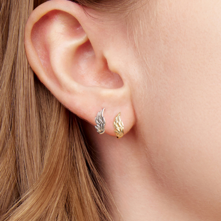 Cercei argint Aripi de Inger [8]