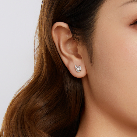 Cercei argint Aripile Dragostei [8]