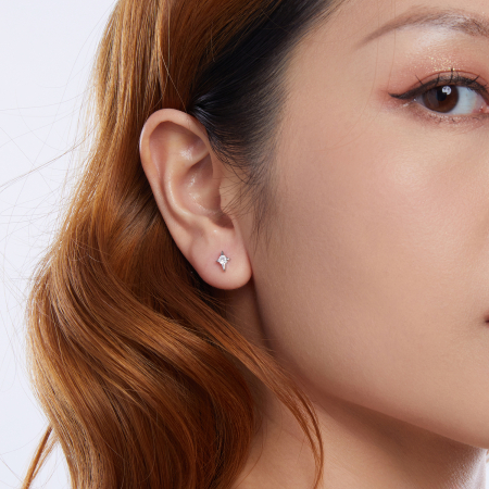 Cercei argint asimetrici zodia rac [10]