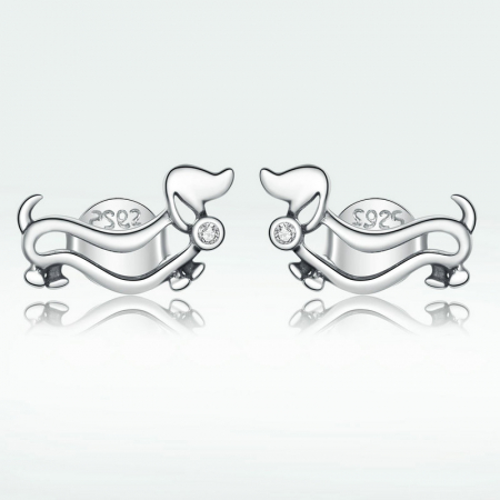 Cercei argint catei Corgi [8]