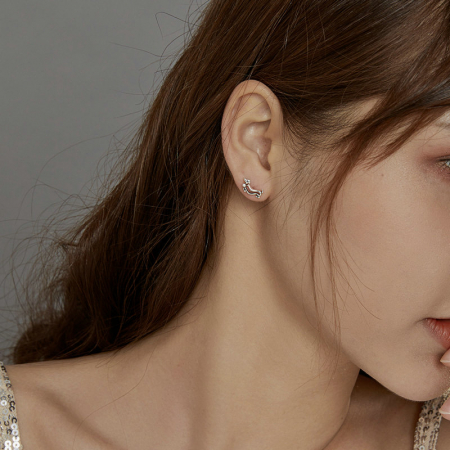 Cercei argint catei Corgi [3]