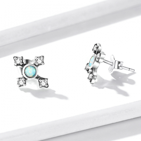 Cercei argint cruciulite vintage [6]