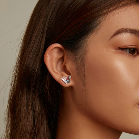 Cercei argint cu fluturasi [5]