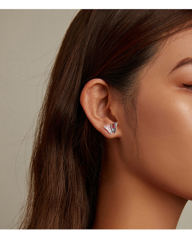 Cercei argint cu fluturasi [8]