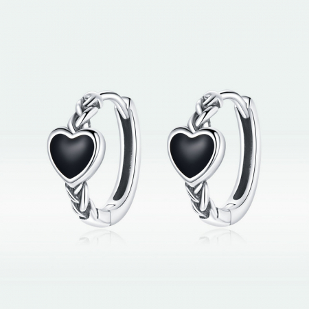 Cercei argint cu inimioare [8]