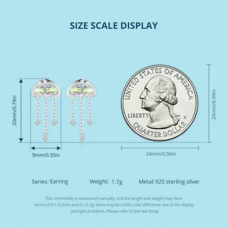 Cercei argint cu meduze [7]