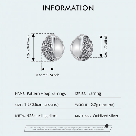 Cercei argint cu model floral [10]