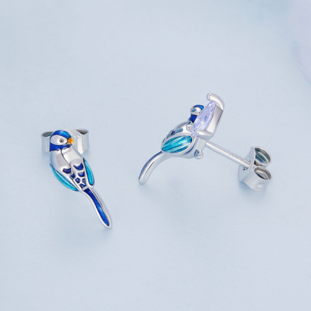 Cercei argint cu pasarele [4]