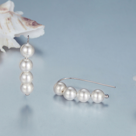 Cercei argint cu perlute [4]