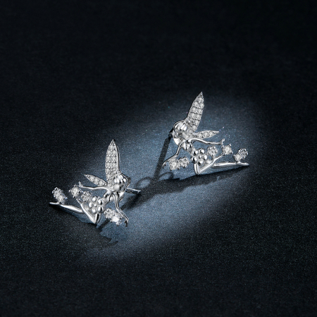 Cercei argint cu zane [7]