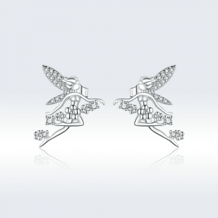 Cercei argint cu zane [10]