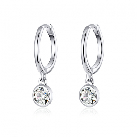 Cercei argint cu zirconii [8]