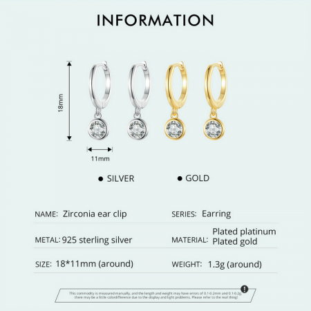 Cercei argint cu zirconii [9]