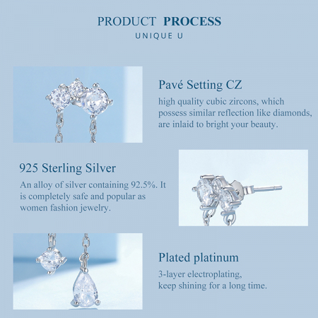 Cercei argint cu zirconii sclipitoare [11]