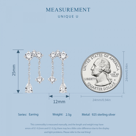 Cercei argint cu zirconii sclipitoare [13]