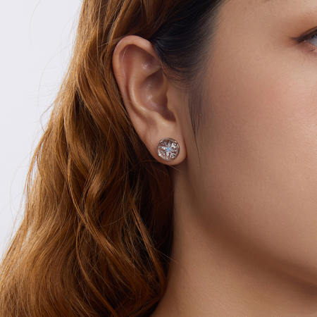 Cercei argint cu zirconiu si opal [5]