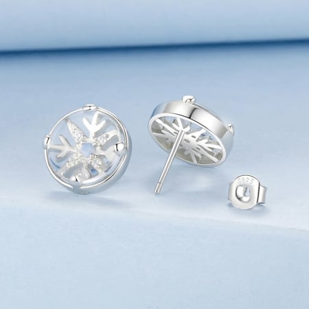 Cercei argint cu zirconiu si opal [2]