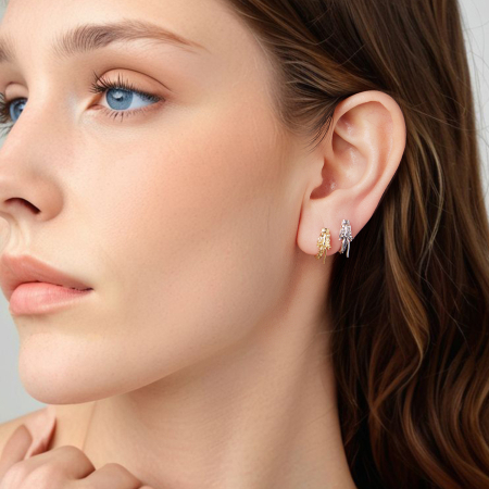 Cercei argint Dragoni [8]