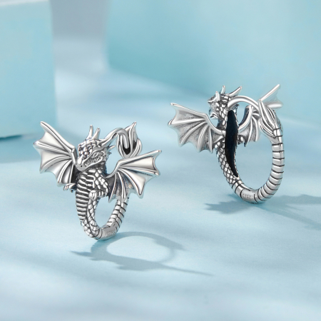 Cercei argint Dragoni Zburatori [4]