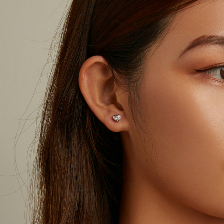 Cercei argint dragoste simpla [3]