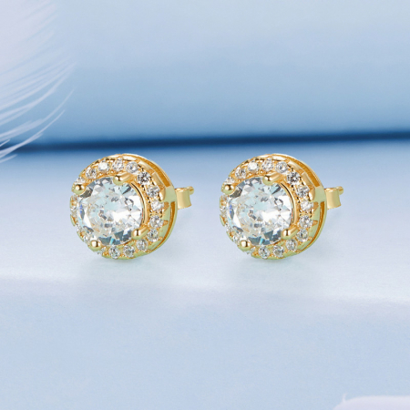 Cercei argint eleganti cu zirconii [1]