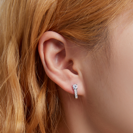 Cercei argint eleganti cu zirconii [5]