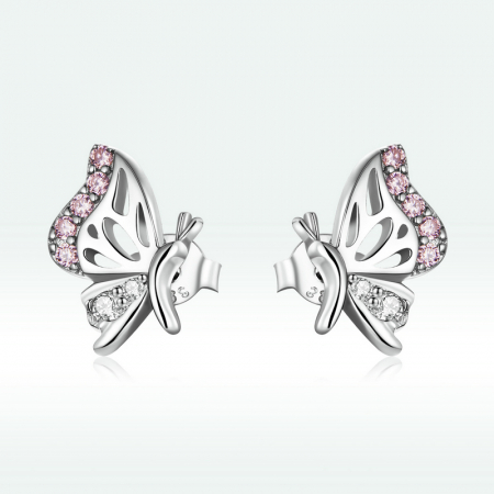 Cercei argint fluturasi delicati [8]