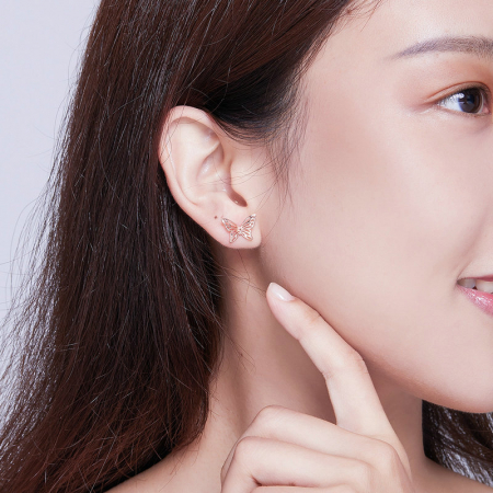 Cercei argint fluturi [1]