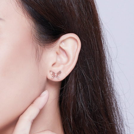 Cercei argint fluturi [3]